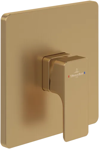 Picture of VILLEROY BOCH Subway 3.0 Concealed single-lever bath / shower mixer, Brushed Gold #TVS11200200076