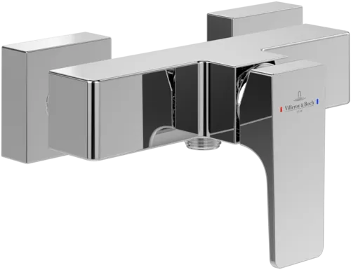 Picture of VILLEROY BOCH Architectura Square Single-lever shower mixer, Chrome #TVS12500100061