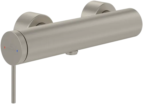 Picture of VILLEROY BOCH Loop & Friends Single-lever shower mixer, Brushed Nickel Matt #TVS10630115364