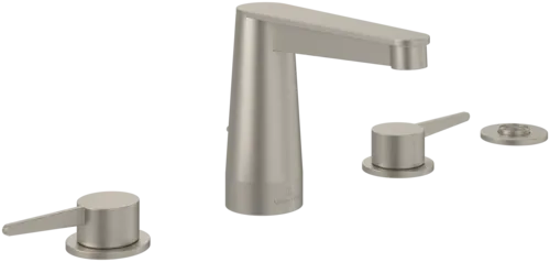 Bild von VILLEROY BOCH Conum Vierloch-Badewannenrandarmatur, Brushed Nickel Matt #TVT12700200064