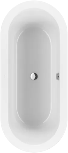 Bild von VILLEROY BOCH Loop & Friends ovale Badewanne OVAL, 1800 x 800 mm, Weiß Alpin #UBA180LFO7V-01