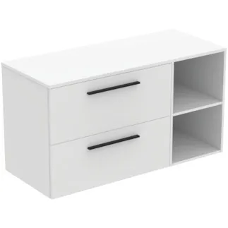 Bild von IDEAL STANDARD I.LIFE B - Möbelpaket 1202x507x646 mm in weiß matt lackiert - SoftClosing, Nachhaltig gewonnenes Holz #T5756DU - Weiß