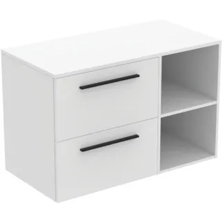 Bild von IDEAL STANDARD I.LIFE B - Möbelpaket 1002x507x646 mm in weiß matt lackiert - SoftClosing, Nachhaltig gewonnenes Holz #T5752DU - Weiß