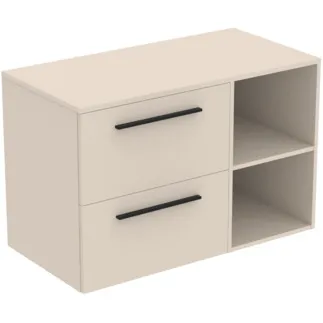Bild von IDEAL STANDARD I.LIFE B - Möbelpaket 1002x507x646 mm in sandbeige matt - SoftClosing, Nachhaltig gewonnenes Holz #T5752NF - Sandbeige