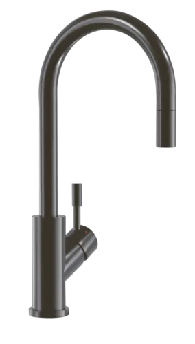 Obrázek VILLEROY BOCH Umbrella Flex Kitchen tap, of Stainless steel, Anthracite #92540005