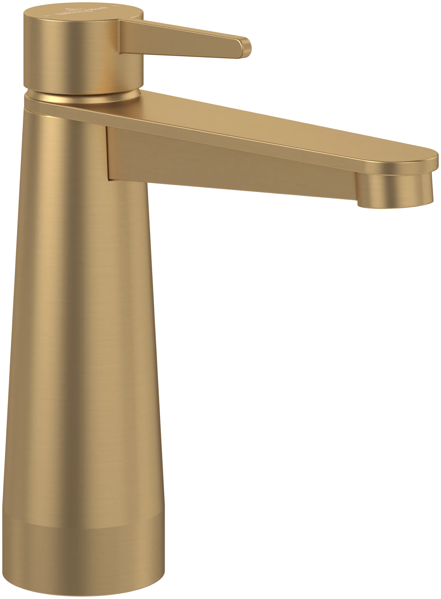 Obrázek VILLEROY BOCH Conum Single-lever basin mixer without waste, Brushed Gold #TVW12700300176