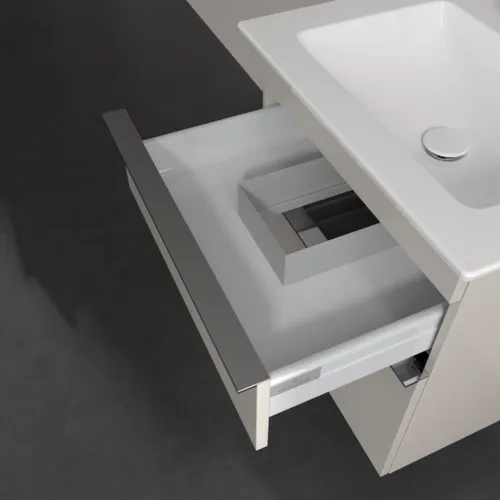 Obrázek VILLEROY BOCH Venticello Vanity unit, 2 pull-out compartments, 553 x 590 x 502 mm, Cashmere Grey / Cashmere Grey #A92301VN