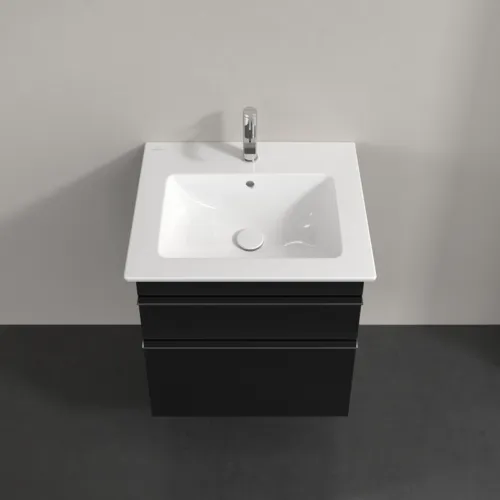 Obrázek VILLEROY BOCH Venticello Vanity unit, 2 pull-out compartments, 553 x 590 x 502 mm, Volcano Black / Volcano Black #A92301VL