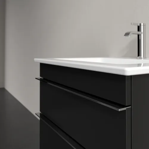 Obrázek VILLEROY BOCH Venticello Vanity unit, 2 pull-out compartments, 553 x 590 x 502 mm, Volcano Black / Volcano Black #A92301VL