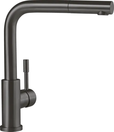 Obrázek VILLEROY BOCH Steel Shower Kitchen tap, of Stainless steel, Anthracite #96970105