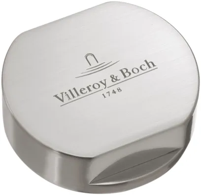 Bild von VILLEROY BOCH Zubehör Abdeckkappe für Doppeldrehgriff, aus Edelstahl #94052506
