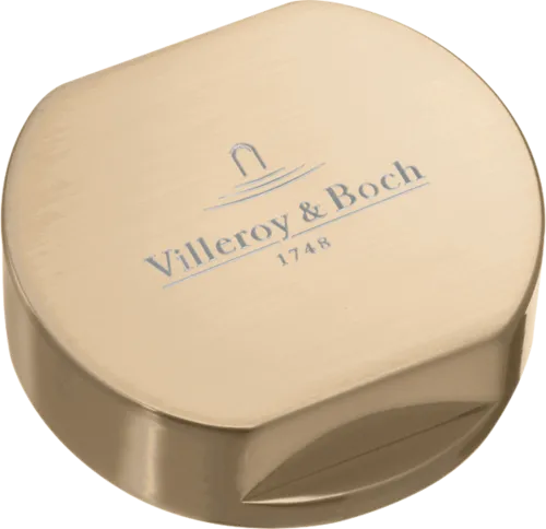 Bild von VILLEROY BOCH Zubehör Abdeckkappe für Einzeldrehgriff, aus Edelstahl #94052603