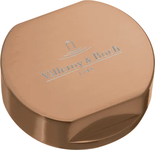 Bild von VILLEROY BOCH Zubehör Abdeckkappe für Einzeldrehgriff, aus Edelstahl #94052604