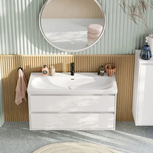 Bild von VILLEROY BOCH Subway 3.0 Spiegel, mit Beleuchtung, 910 x 910 x 45 mm #A4649100