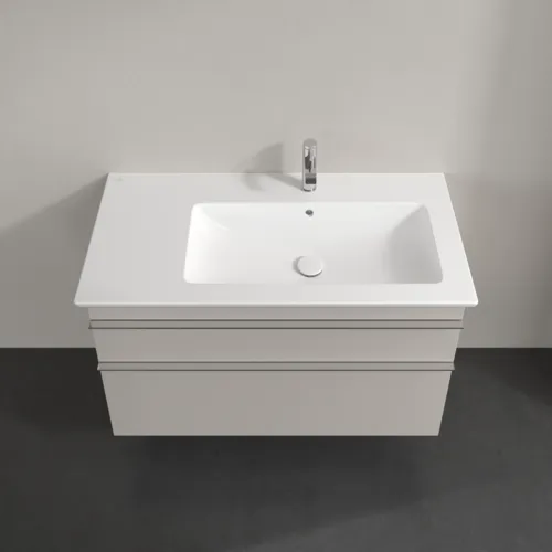 Bild von VILLEROY BOCH Venticello Waschbeckenunterschrank, 2 Auszüge, 953 x 590 x 502 mm, Cashmere Grey / Cashmere Grey #A92801VN