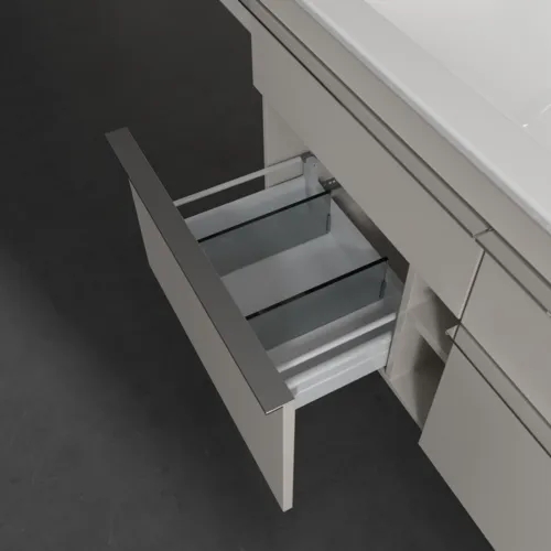 Obrázek VILLEROY BOCH Venticello toaletní skříňka, 4 výsuvy, 1153 x 590 x 502 mm, Cashmere Grey / Cashmere Grey #A92901VN