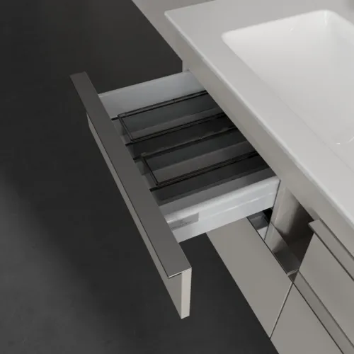 Obrázek VILLEROY BOCH Venticello toaletní skříňka, 4 výsuvy, 1153 x 590 x 502 mm, Cashmere Grey / Cashmere Grey #A92901VN