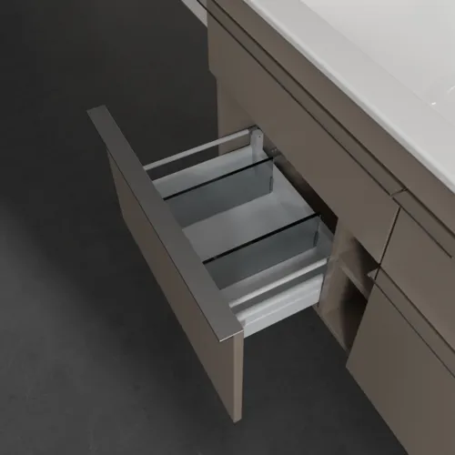 Obrázek VILLEROY BOCH Venticello toaletní skříňka, 4 výsuvy, 1153 x 590 x 502 mm, taupe / taupe #A92901VM