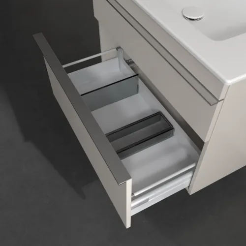 Obrázek VILLEROY BOCH Toaletní skříňka Venticello, 2 výsuvy, 753 x 590 x 502 mm, Cashmere Grey / Cashmere Grey #A92501VN
