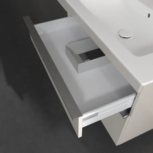 Obrázek VILLEROY BOCH Toaletní skříňka Venticello, 2 výsuvy, 753 x 590 x 502 mm, Cashmere Grey / Cashmere Grey #A92501VN