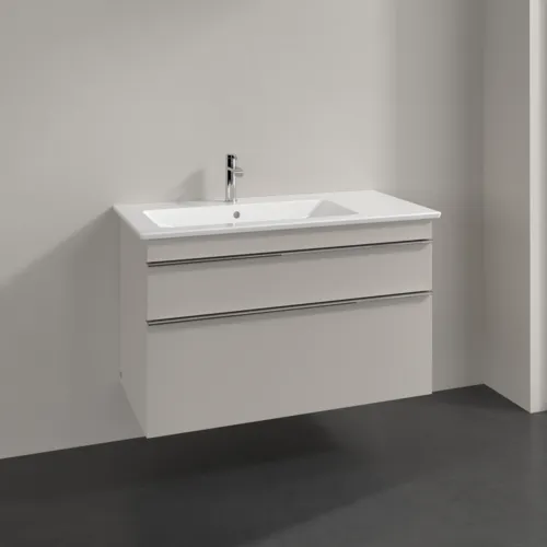 Bild von VILLEROY BOCH Venticello Waschbeckenunterschrank, 2 Auszüge, 953 x 590 x 502 mm, Cashmere Grey / Cashmere Grey #A92701VN