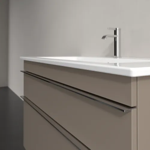 Picture of VILLEROY BOCH Venticello Vanity unit, 2 pull-out compartments, 953 x 590 x 502 mm, Taupe / Taupe #A92601VM