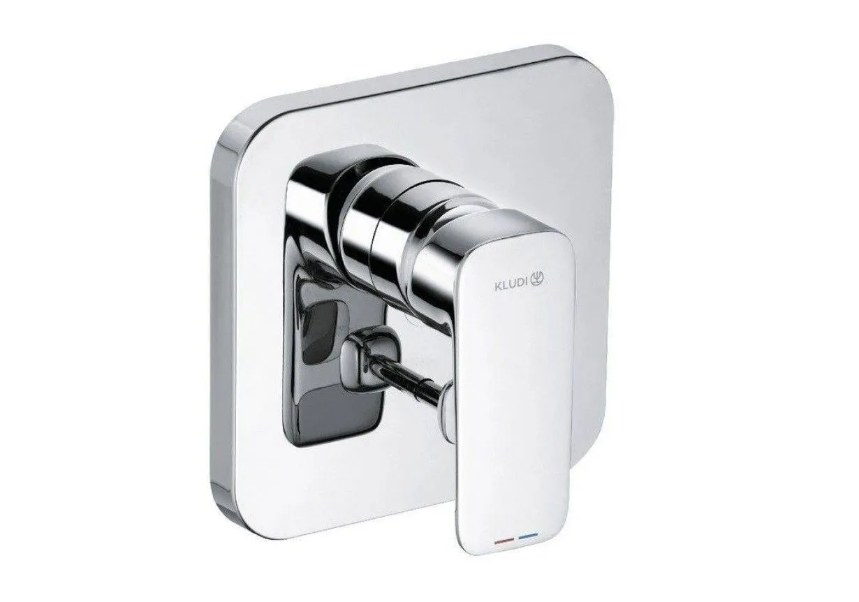 Picture of KLUDI KLUDI-PURE&STYLE concealed single lever bath and shower mixer #404190575 - chrome
