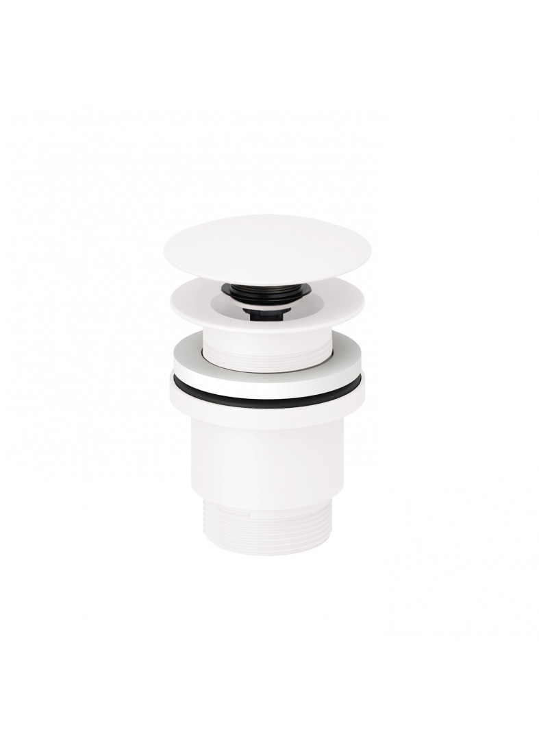 Bild von KLUDI PUSH-OPEN Ablaufgarnitur G 1 1/4 #1042653-00 - Matt White