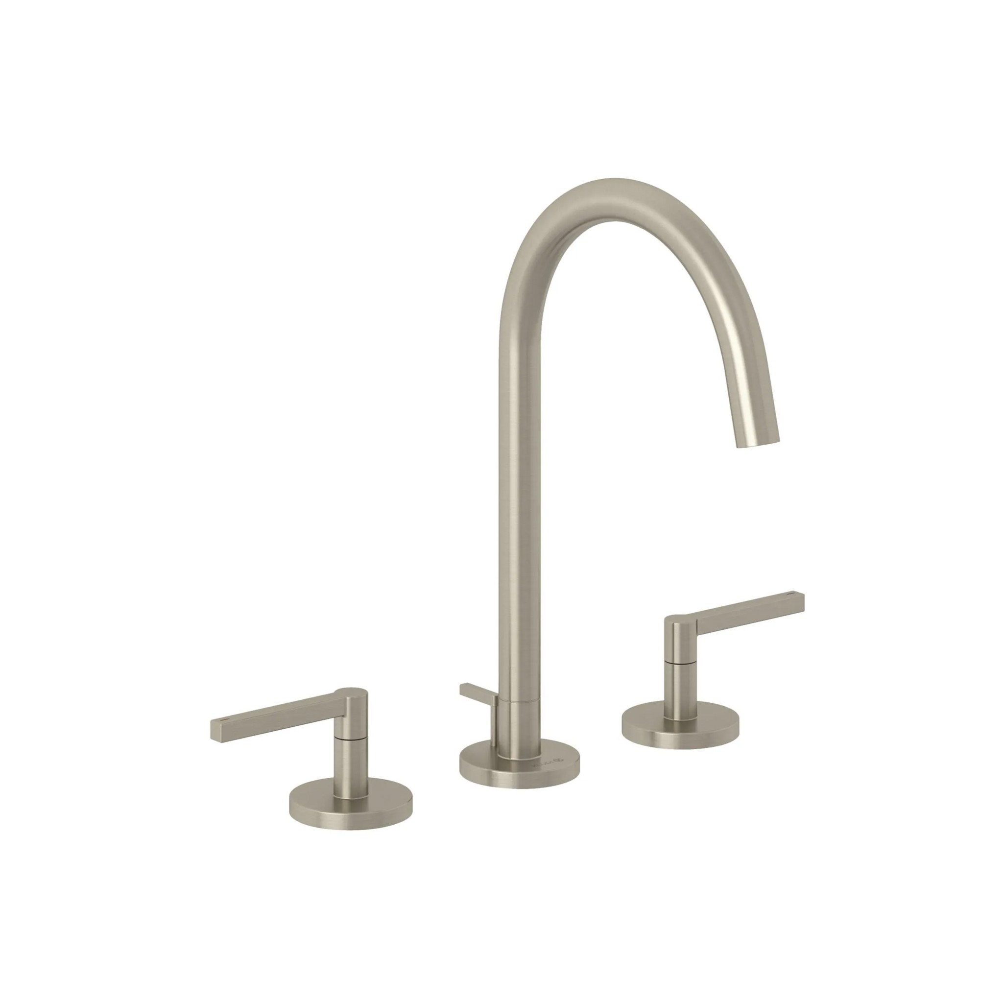 Bild von KLUDI Waschtisch-Dreilocharmatur DN 15 #20143N515 - Brushed Nickel