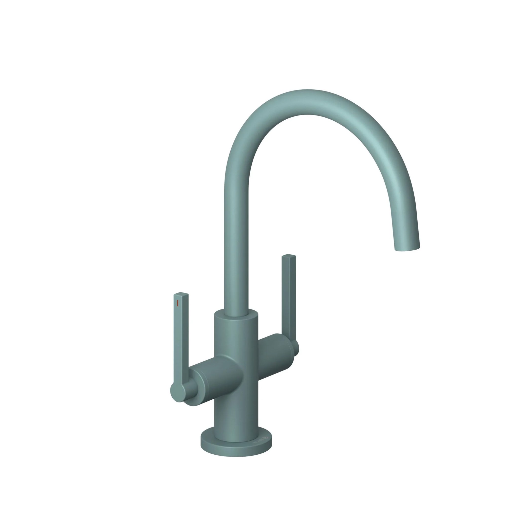 Picture of KLUDI Washbasin tap DN 15 #20118O315 - Matt Teal Blue
