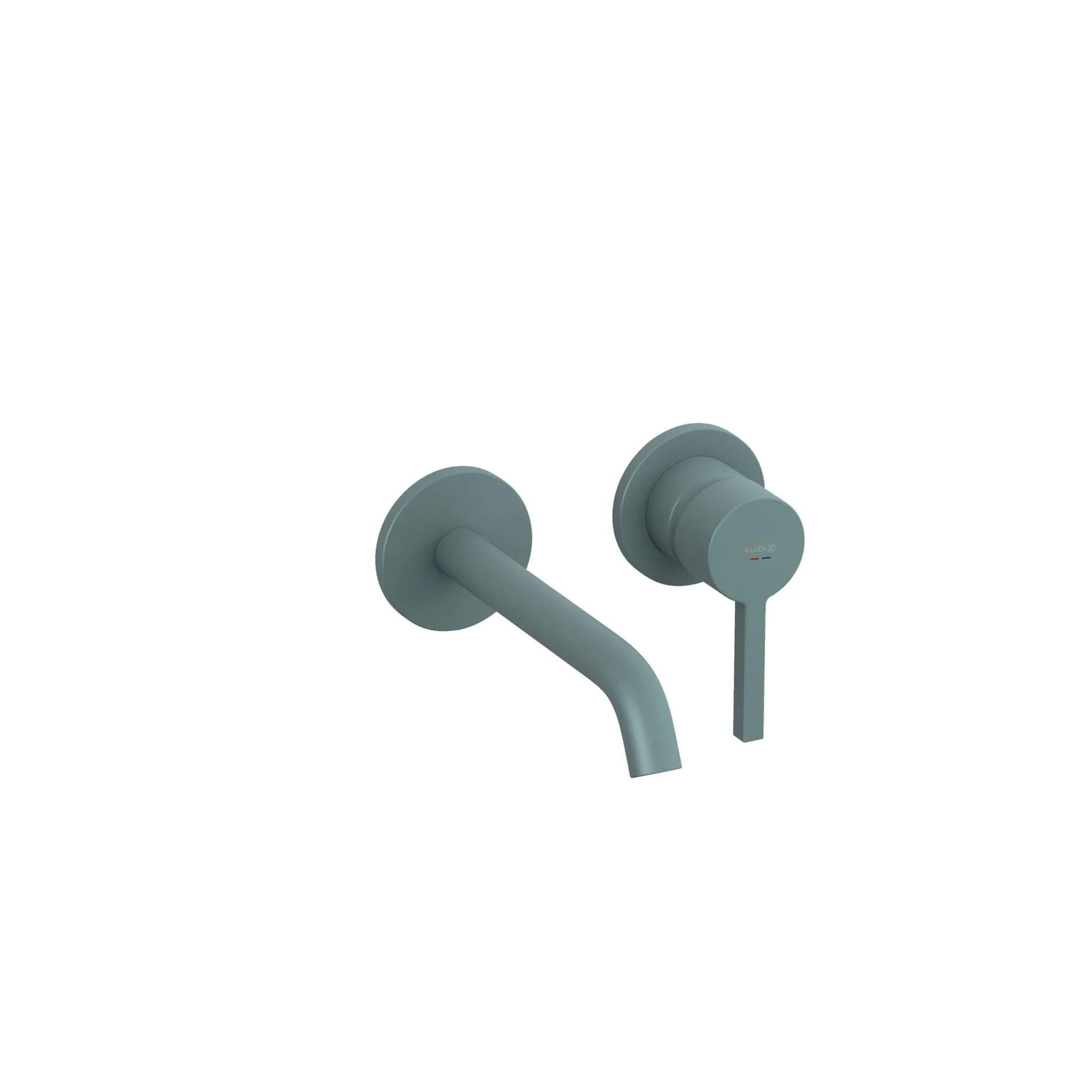 Picture of KLUDI Single-lever basin mixer 100 DN 15 #20244O315 - Matt Teal Blue