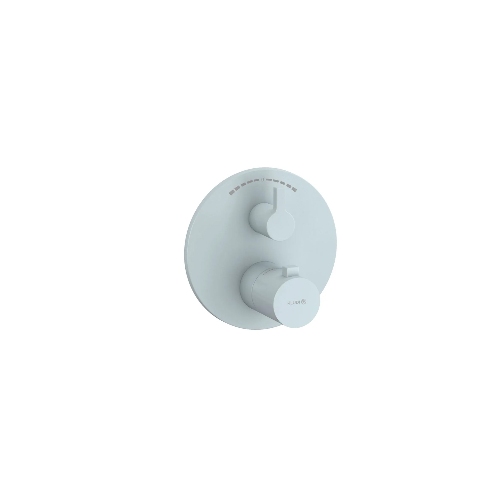 Bild von KLUDI KLUDI-NOVA FONTE Puristic concealed thermostatic Bath Mixer; Shower Mixer #20810O415 - Matt Light Blue