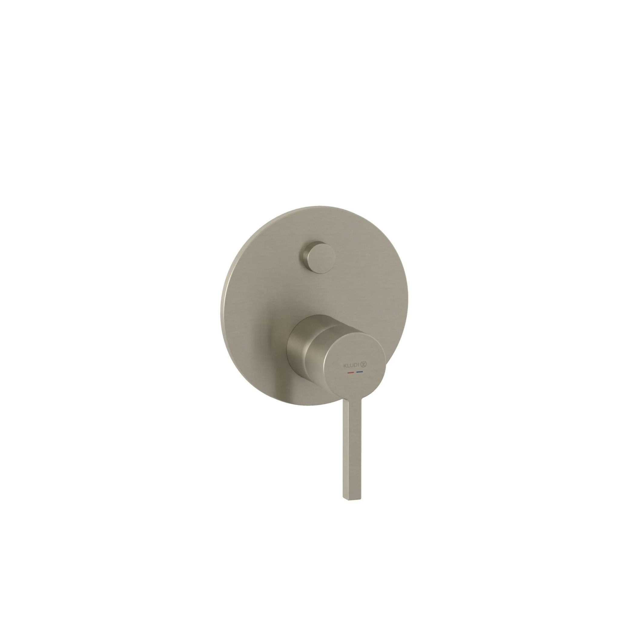 Bild von KLUDI KLUDI-NOVA FONTE Puristic concealed single lever bath and shower mixer #20763N515 - Brushed Nickel