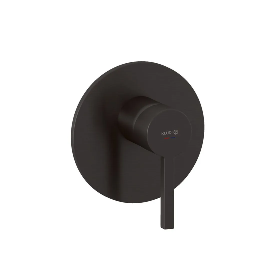 Obrázek KLUDI Skrytá jednopáková sprchová baterie #20755N215 - Brushed Gunmetal