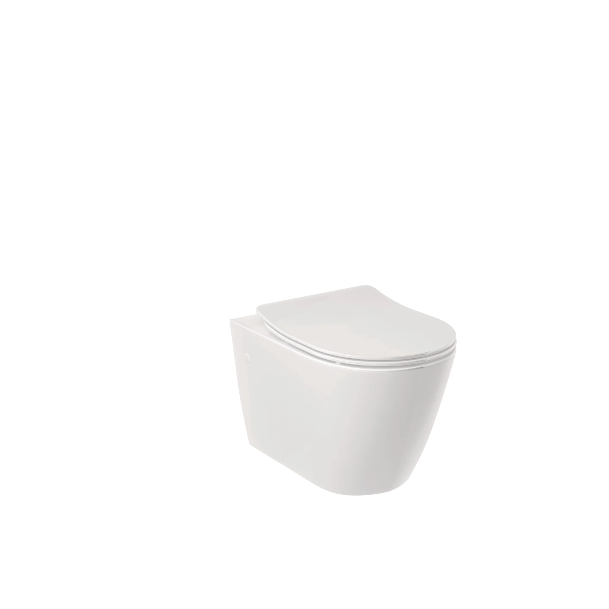 Bild von KLUDI KLUDI-RESA R Water Closet Spiralflush wall hung #23WCW0243 - Weiß glänzend