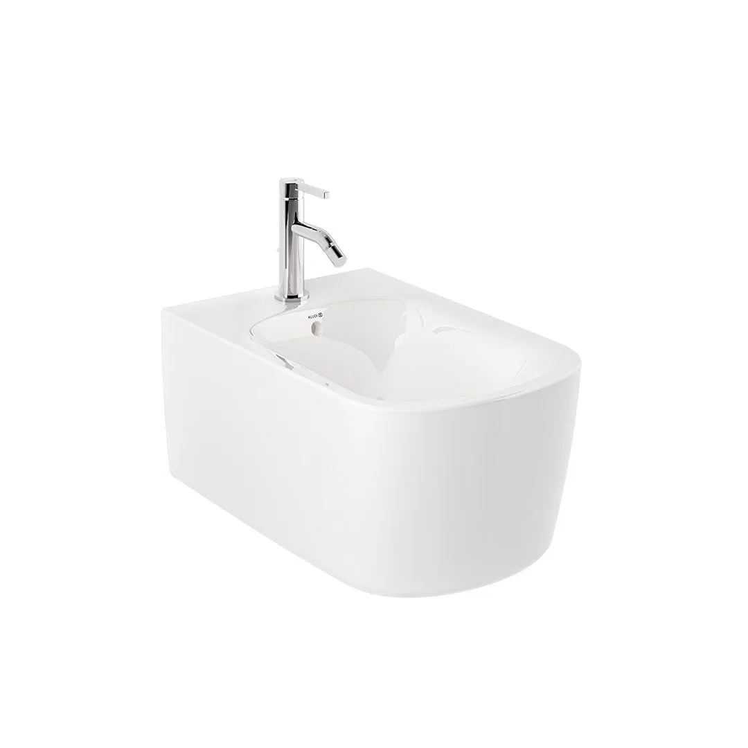 Bild von KLUDI KLUDI-RESA S Wall Hung Bidet #27BIW0143 - Weiß glänzend