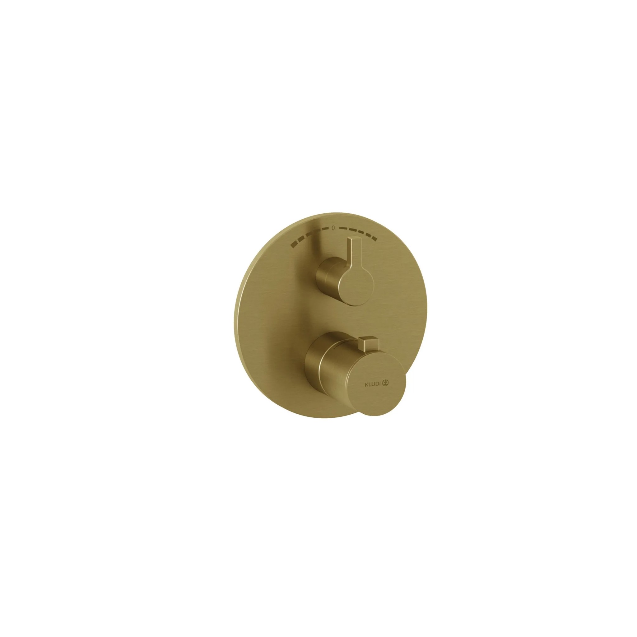 Bild von KLUDI KLUDI-NOVA FONTE Puristic concealed thermostatic Bath Mixer; Shower Mixer #20810N015 - Brushed Gold