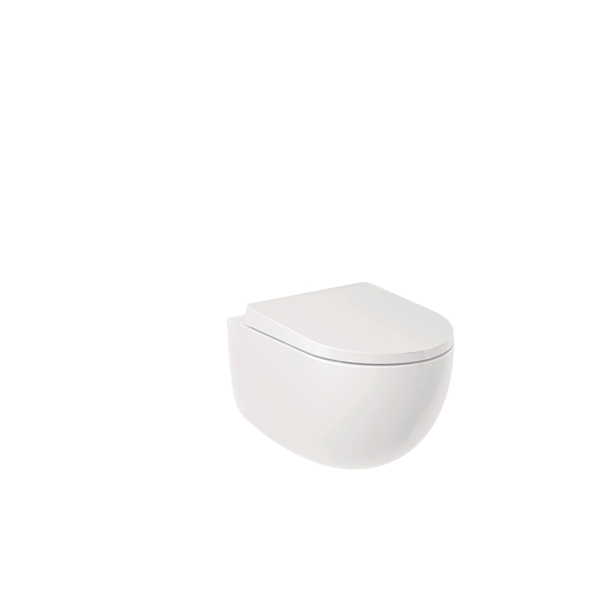 Bild von KLUDI KLUDI-RESA D Spiralflush wall hung WC #24WCW0243 - Weiß glänzend