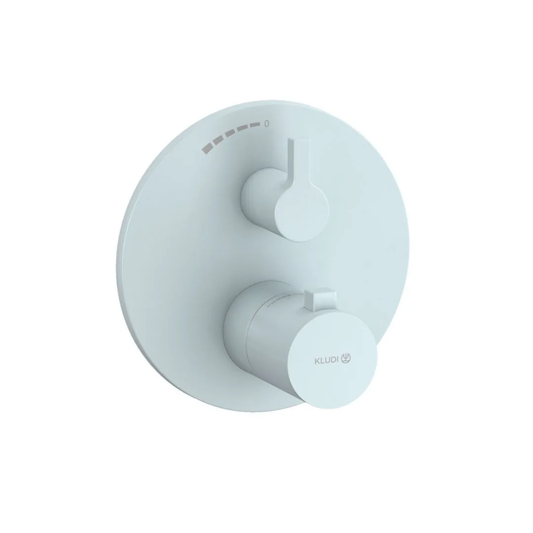 Bild von KLUDI Unterputz-Brause-Thermostatarmatur #20885O415 - Matt Light Blue