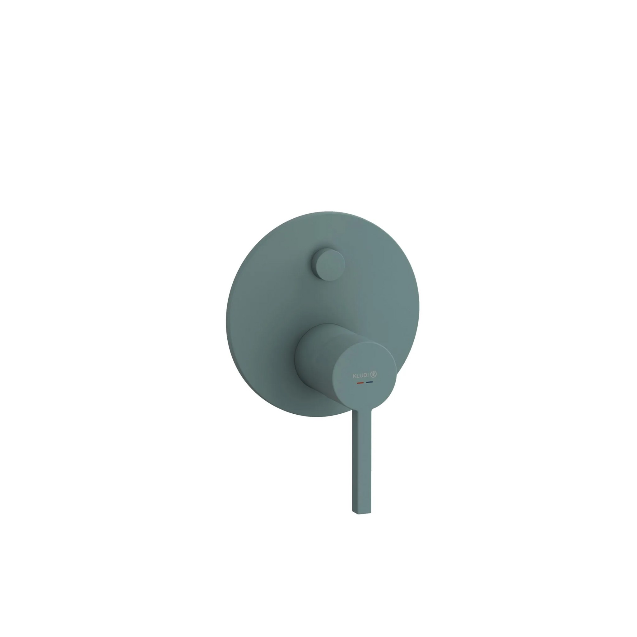Picture of KLUDI KLUDI-NOVA FONTE Puristic concealed single lever bath and shower mixer #20763O315 - Matt Teal Blue