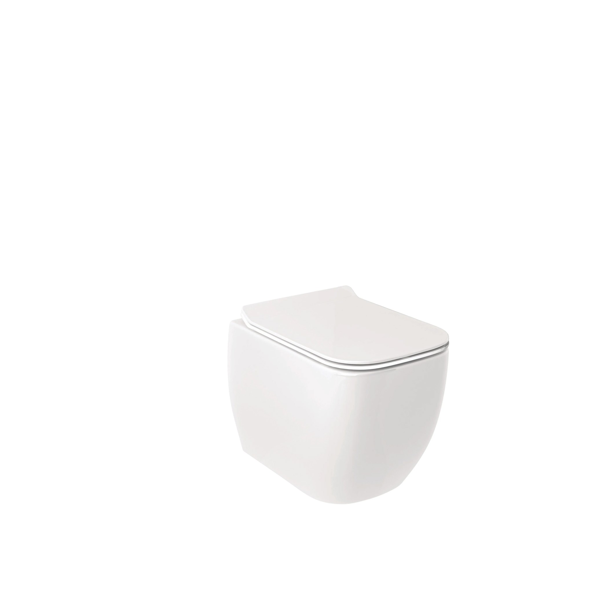 Bild von KLUDI KLUDI-RESA C Spiralflush wall hung Water Closet #28WCW0243 - Weiß glänzend
