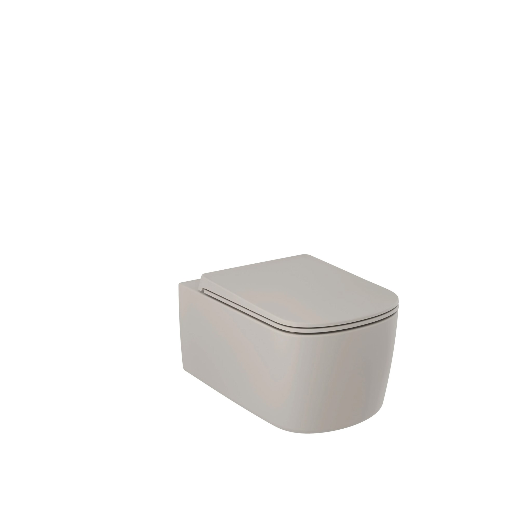 Bild von KLUDI KLUDI-RESA S Water Closet SET Spiralflush wall hung #27WCSETO2 - Matt Light Dove