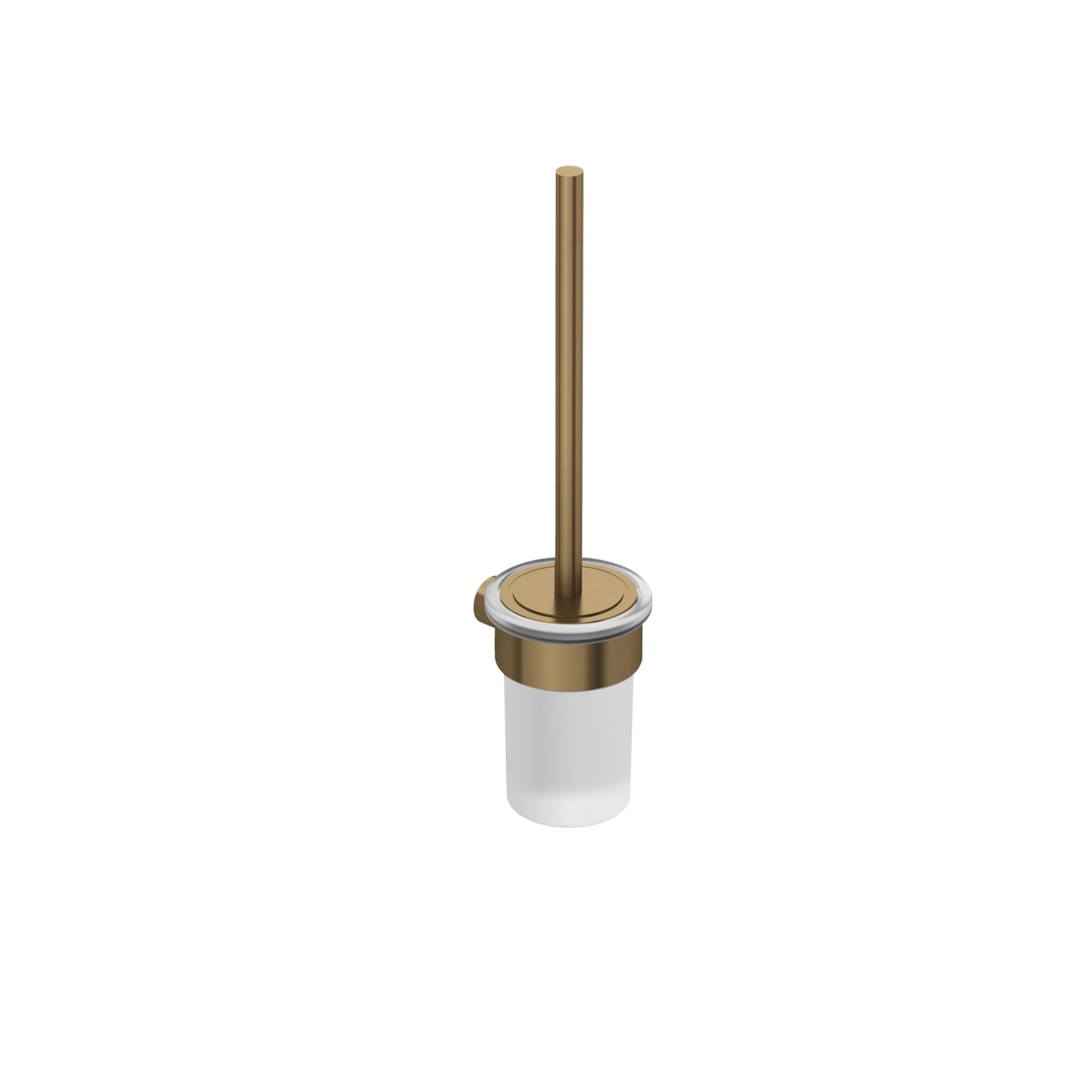 Bild von KLUDI Toilettenbürstengarnitur #58974N1 - Brushed Bronze