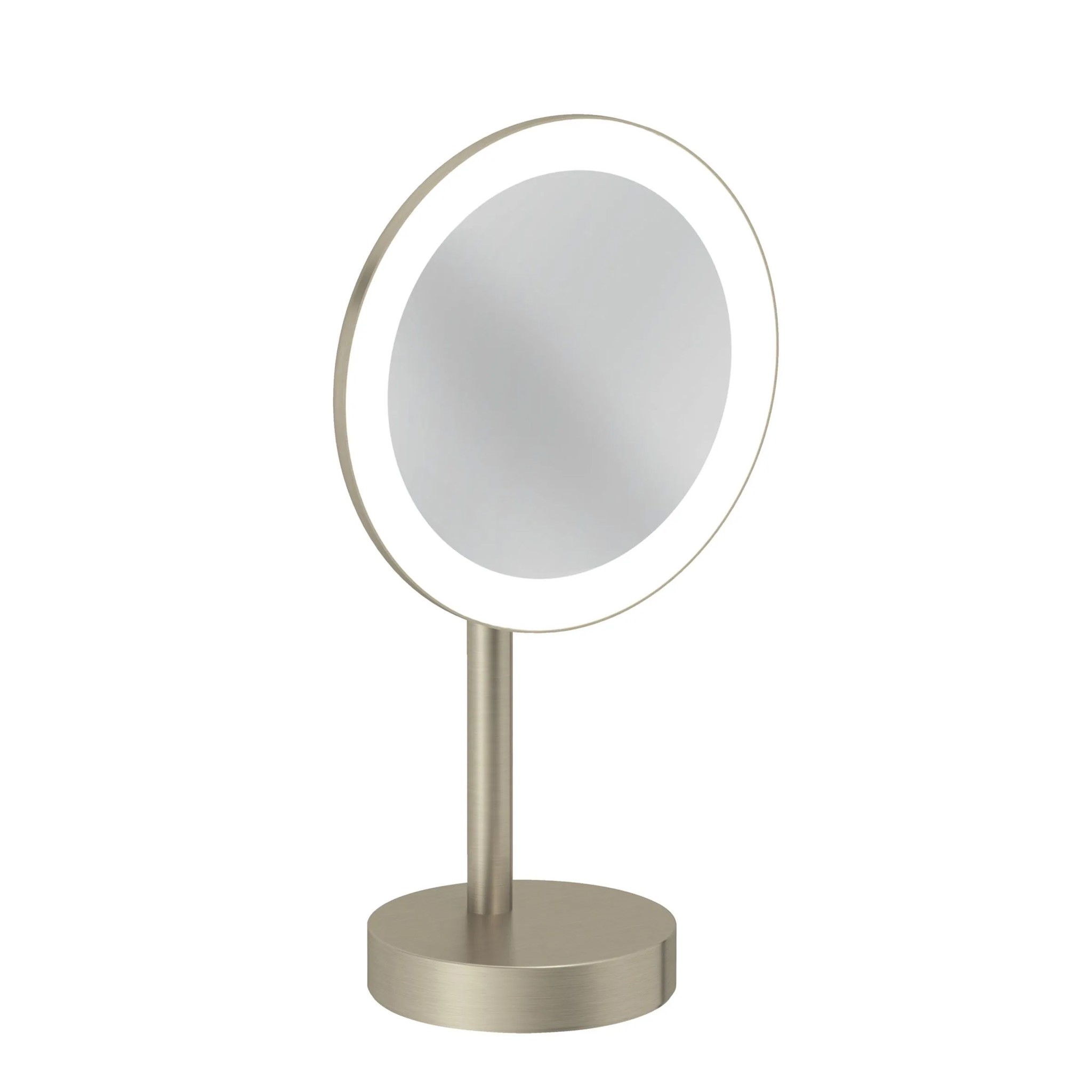 Bild von KLUDI LED Kosmetikspiegel #58995N5F - Brushed Nickel