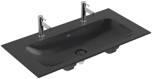 Bild von VILLEROY BOCH Finion Schrankwaschtisch, 1000 x 500 x 160 mm, Pure Black CeramicPlus, ohne Überlauf #4164A1R7
