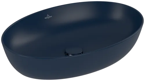 Bild von VILLEROY BOCH Artis Aufsatzwaschbecken, 610 x 410 x 130 mm, Nightfall CeramicPlus, ohne Überlauf #419861R6