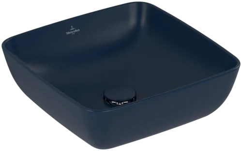 Bild von VILLEROY BOCH Artis Aufsatzwaschbecken, 410 x 410 x 130 mm, Nightfall CeramicPlus, ohne Überlauf #417841R6