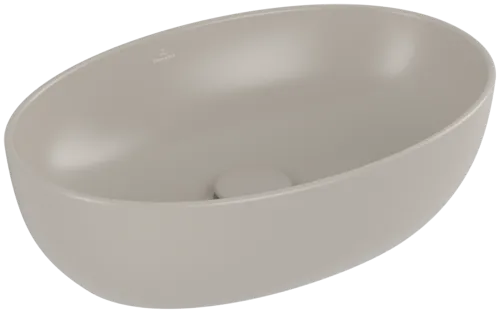 Bild von VILLEROY BOCH Artis Aufsatzwaschbecken, 480 x 325 x 135 mm, Almond CeramicPlus, ohne Überlauf #438848AM