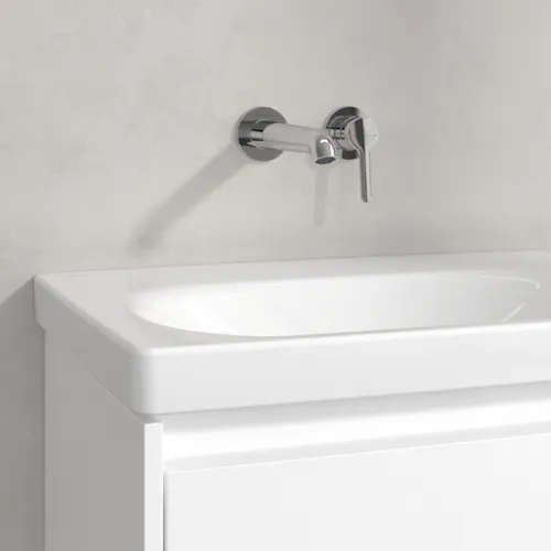Obrázek VILLEROY BOCH Skyla Washbasin, 650 x 460 x 160 mm, White Alpin CeramicPlus, without overflow #5A5168R1