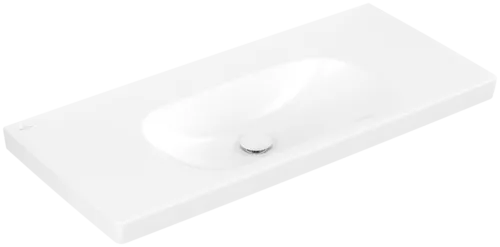 Bild von VILLEROY BOCH Skyla Schrankwaschtisch, 1000 x 460 x 160 mm, Stone White CeramicPlus, ohne Überlauf #5A51A3RW